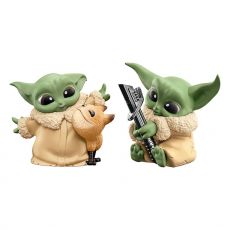 Star Wars Bounty Collection Figure 2-Pack Grogu Loth-Cat Cuddles & Darksaber Discovery 6 cm Hasbro