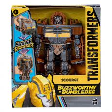Transformers: Rise of the Beasts Buzzworthy Bumblebee Smash Changers Action Figure Scourge 23 cm Hasbro