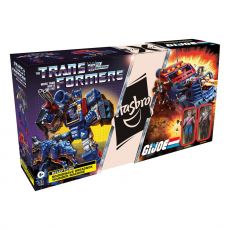 Transformers x G.I. Joe Action Figures Decepticon Soundwave Dreadnok Thunder Machine with Zarana & Zartan Hasbro