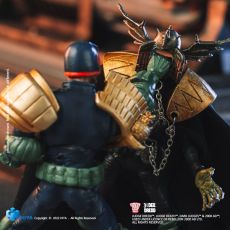 2000 AD Exquisite Mini Action Figure 1/18 Judge Dredd Gaze Into The Fist of Dredd 10 cm Hiya Toys