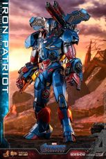 Avengers: Endgame Movie Masterpiece Series Diecast Action Figure 1/6 Iron Patriot 32 cm Hot Toys
