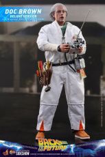 Back To The Future Movie Masterpiece Action Figure 1/6 Doc Brown (Deluxe Version) 30 cm Hot Toys