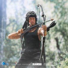 First Blood II Exquisite Super Series Actionfigur 1/12 First Blood II John Rambo 16 cm Hiya Toys