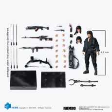 First Blood II Exquisite Super Series Actionfigur 1/12 First Blood III John Rambo 16 cm Hiya Toys
