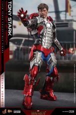 Iron Man 2 Movie Masterpiece Action Figure 1/6 Tony Stark (Mark V Suit Up Version) Deluxe 31 cm Hot Toys