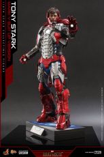 Iron Man 2 Movie Masterpiece Action Figure 1/6 Tony Stark (Mark V Suit Up Version) 31 cm Hot Toys