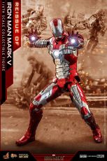 Iron Man 2 Movie Masterpiece Series Diecast Action Figure 1/6 Iron Man Mark V 32 cm Hot Toys