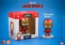 Iron Man 3 Cosbi Mini Figure Iron Man Mark 7 8 cm Hot Toys