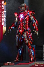 Iron Man 3 Movie Masterpiece Action Figure 1/6 Silver Centurion (Armor Suit Up Version) 32 cm Hot Toys