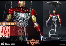 Iron Man Movie Masterpiece Action Figure 1/6 Iron Man Mark III (Construction Version) 39 cm Hot Toys