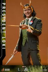 Loki Action Figure 1/6 President Loki 31 cm Hot Toys