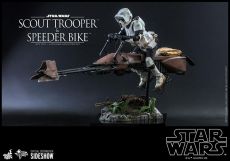 Star Wars Episode VI Action Figure 1/6 Scout Trooper & Speeder Bike 30 cm Hot Toys