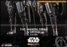 Star Wars The Mandalorian Action Figure 2-Pack 1/6 The Mandalorian & Grogu Deluxe Version 30 cm Hot Toys