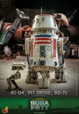 Star Wars The Mandalorian Action Figures 1/6 R5-D4, Pit Droid, & BD-72 Hot Toys