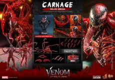 Venom: Let There Be Carnage Movie Masterpiece Series PVC Action Figure 1/6 Carnage Deluxe Ver. 43 cm Hot Toys