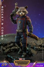 Guardians of the Galaxy Vol. 3 Movie Masterpiece Action Figuren 1/6 Rocket & Cosmo 16 cm Hot Toys