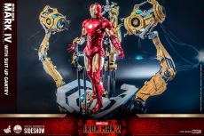 Iron Man 2 Action Figure 1/4 Iron Man Mark IV with Suit-Up Gantry 49 cm Hot Toys