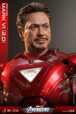 Marvel's The Avengers Movie Masterpiece Diecast Action Figure 1/6 Iron Man Mark VI (2.0) 32 cm Hot Toys
