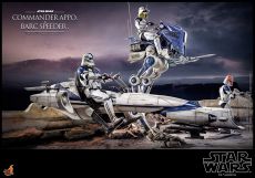 Star Wars The Clone Wars Action Figure 1/6 Commander Appo & BARC Speeder 30 cm Hot Toys