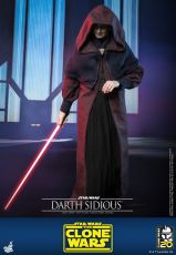 Star Wars: The Clone Wars Action Figure 1/6 Darth Sidious 29 cm Hot Toys