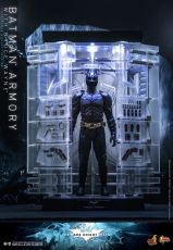 The Dark Knight Rises Movie Masterpiece Action Figures & Diorama 1/6 Batman Armory with Bruce Wayne 30 cm Hot Toys