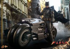 The Flash Movie Masterpiece Action Figure wih Vehicle 1/6 Batman & Batcycle Set 30 cm Hot Toys