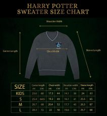 Harry Potter Knitted Sweater Ravenclaw Size M Cinereplicas
