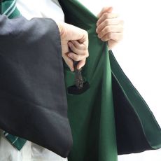 Harry Potter Wizard Robe Cloak Slytherin Size L Cinereplicas