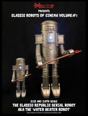 Classic Robots of Cinema Actionfigur 1/12 Volume #1: The Classic Republic Serial Robot a.k.a. The Water Heater Robot 15 cm Executive Replicas