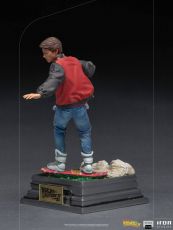 Back to the Future II Art Scale Statue 1/10 Marty McFly on Hoverboard 22 cm Iron Studios