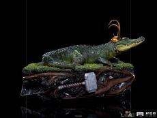 Loki Art Scale Statue 1/10 Alligator 15 cm Iron Studios