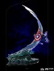 The Falcon and The Winter Soldier BDS Art Scale Statue 1/10 Captain America Sam Wilson Deluxe 46 cm Iron Studios