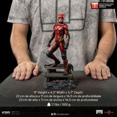DC Comics The Flash Movie Art Scale Statue 1/10 The Flash (alternative Version) 23 cm Iron Studios
