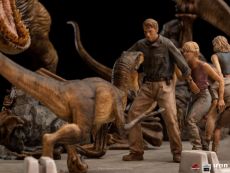 Jurassic Park Demi Art Scale Statue 1/20 The Final Scene 48 cm Iron Studios