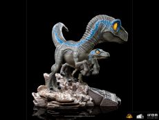 Jurassic World Dominion Mini Co. PVC Figure Blue and Beta 13 cm Iron Studios