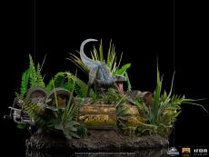 Jurassic World Fallen Kingdom Deluxe Art Scale Statue 1/10 Blue 24 cm Iron Studios