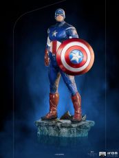 The Infinity Saga BDS Art Scale Statue 1/10 Captain America Battle of NY 23 cm Iron Studios