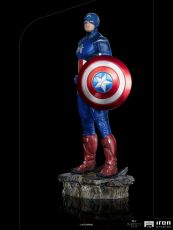 The Infinity Saga BDS Art Scale Statue 1/10 Captain America Battle of NY 23 cm Iron Studios