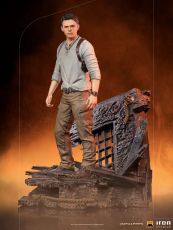 Uncharted Movie Deluxe Art Scale Statue 1/10 Nathan Drake 22 cm Iron Studios