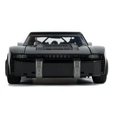 Batman 2022 Hollywood Rides Diecast Model 1/18 2022 Batmobile with Figure Jada Toys