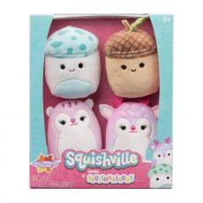 Squishville Mini Squishmallows Plush Figure 4-Pack Autumn Friends Squad 5 cm Jazwares