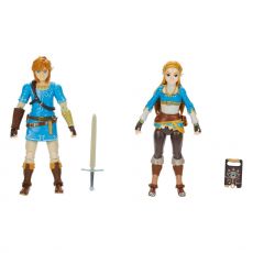 The Legend of Zelda Action Figure 2-Pack Princess Zelda, Link 10 cm Jakks Pacific