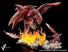 Monster Hunter Diorama 1/10 Rathalos The Fiery Bundle 52 cm Kinetiquettes