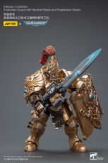 Warhammer 40k Action Figure 1/18 Adeptus Custodes Custodian Guard with Sentinel Blade and Praesidium Shield Joy Toy (CN)