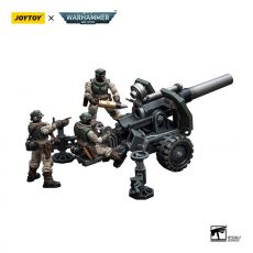 Warhammer 40k Action Figure 1/18 Astra Militarum Ordnance Team with Bombast Field Gun 12 cm Joy Toy (CN)