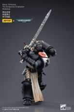 Warhammer 40k Action Figure 1/18 Black Templars The Emperors Champion Rolantus 12 cm Joy Toy (CN)
