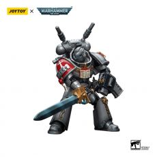 Warhammer 40k Action Figure 1/18 Grey Knights Interceptor Squad Interceptor with Storm Bolter and Nemesis Force Sword 12 cm Joy Toy (CN)