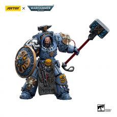 Warhammer 40k Action Figure 1/18 Space Wolves Arjac Rockfist 12 cm Joy Toy (CN)