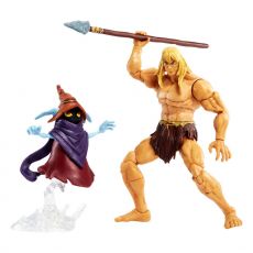 Masters of the Universe: Revelation Masterverse Action Figures 2022 Deluxe Savage He-Man & Orko 18 cm Mattel