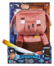 Minecraft Legends Electronic Plush Figure Piglin 29 cm Mattel
